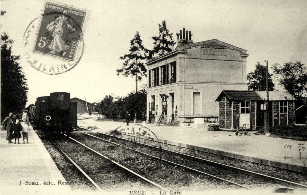 Gare de Bruz - vue 4